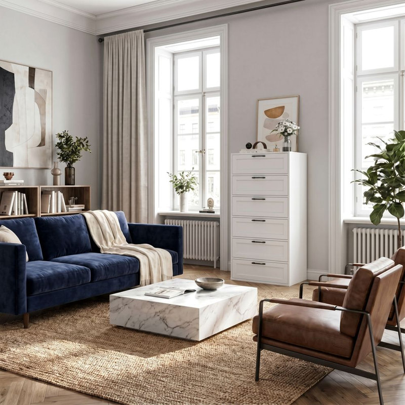 Lark Manor™ Amekia 6 Drawer 23.6